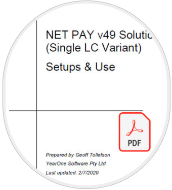 link to PDF Documenation Net Pay Solution